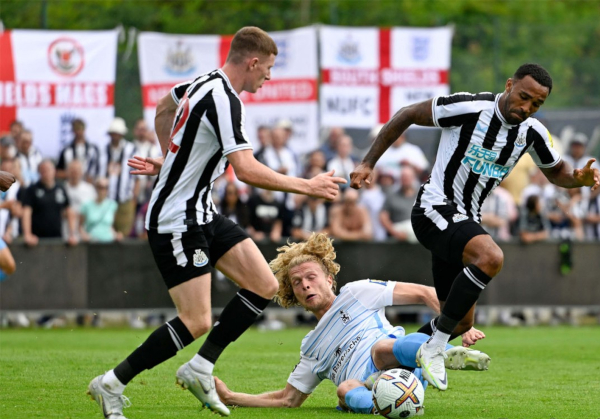 Good preseason form continues for Newcastle with 3-0 win over 1860 Munich  in Austria